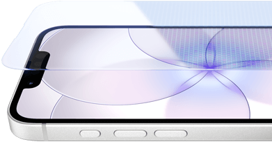 iPhone 17e, Vorderseite mit Ceramic Shield 2, Seite, Weiß, Tasten: Action, Lautstärke