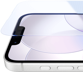 iPhone 17e, Vorderseite mit Ceramic Shield 2, Seite, Weiß, Tasten: Action, Lautstärke