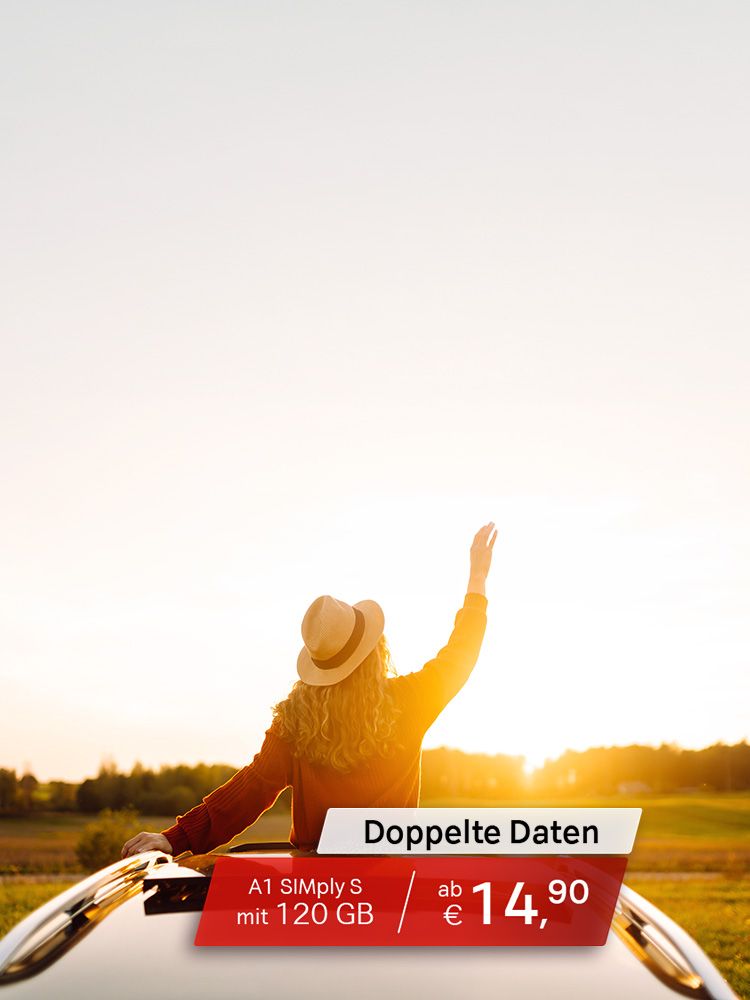 Doppeltes Datenvolumen
