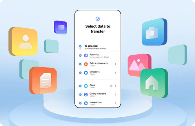 Smart Switch Datentransfer
