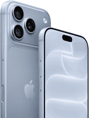 iPhone 18 Pro, Polar, Vorder- und Rückansicht mit Ceramic Shield, Drei-Kamera-System