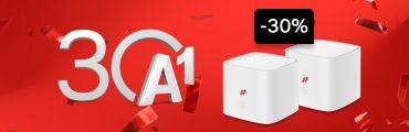 Zwei Mesh WLAN Router. Hinweis 30% günstiger.
